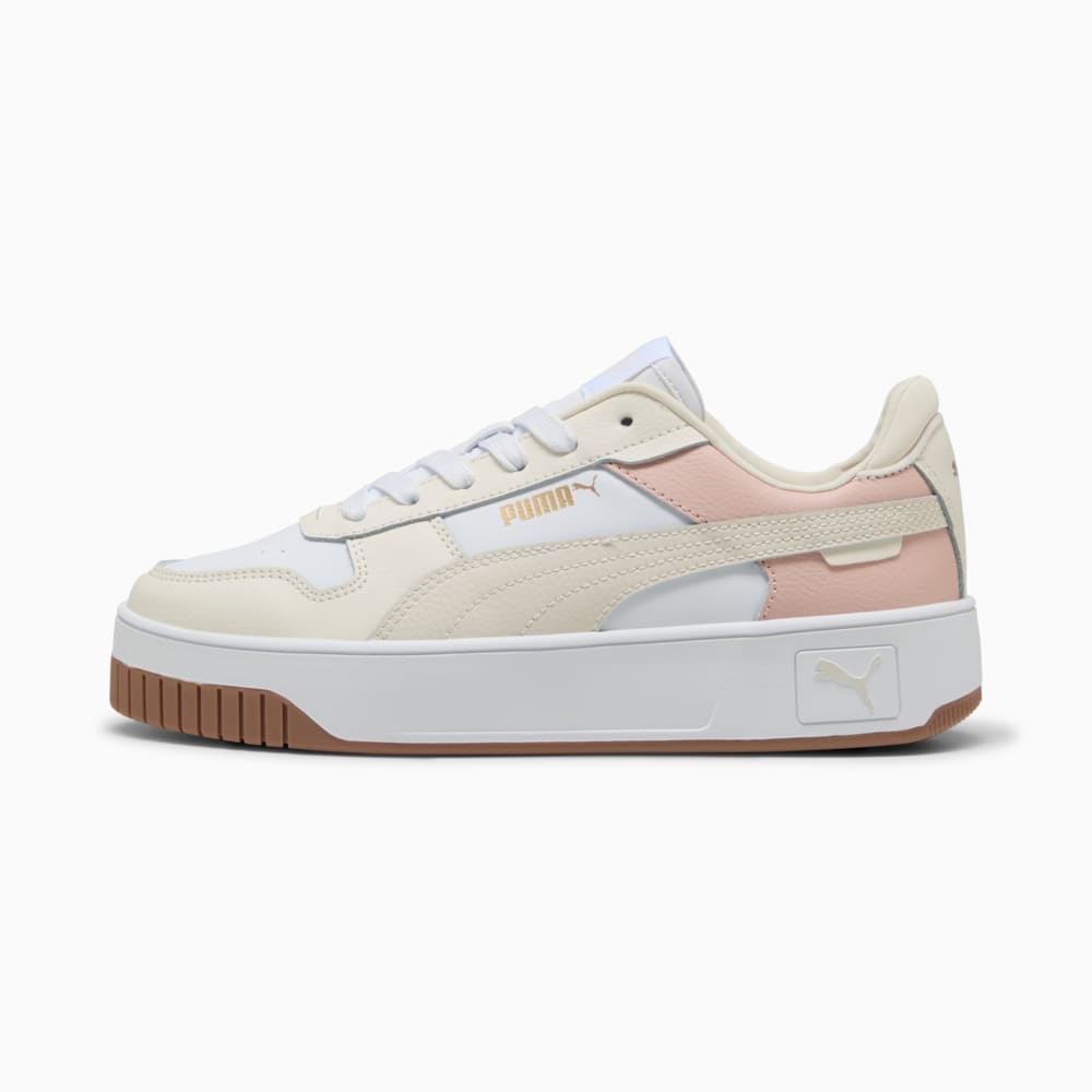 Зображення Puma Кеди Carina Street Sneakers Women #1: PUMA White-Alpine Snow-Frosted Ivory