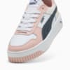 Зображення Puma Кеди Carina Street Sneakers Women #6: PUMA White-Strong Gray-Rose Quartz