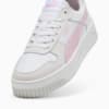 Изображение Puma Кеды Carina Street Sneakers Women #6: PUMA White-Rose Mauve-Feather Gray