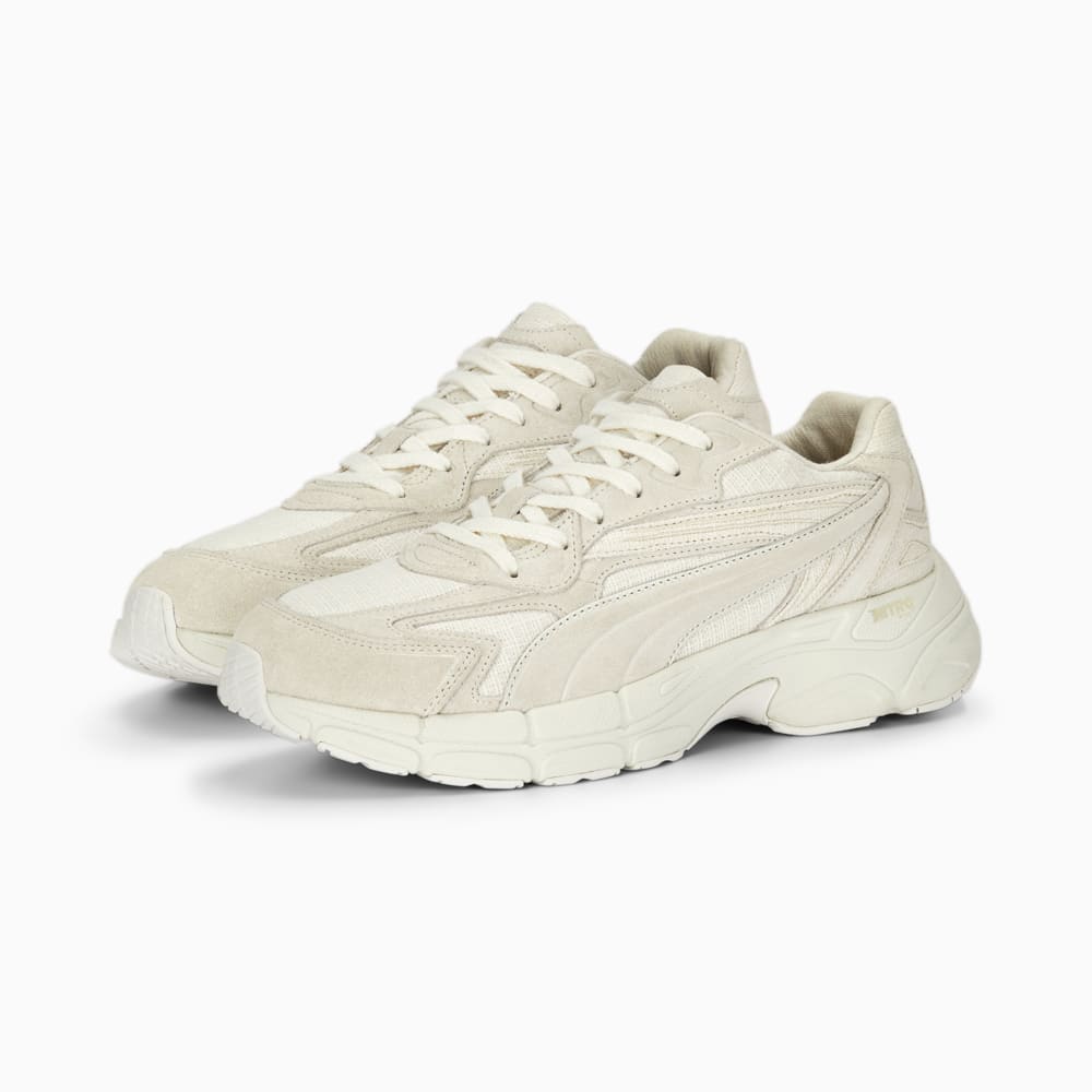 Puma white canvas sneakers outlet