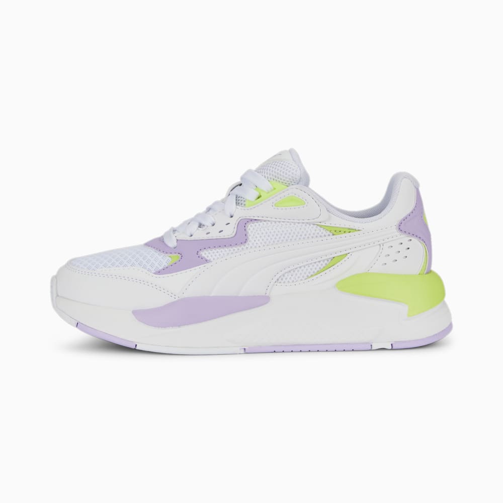 Зображення Puma Дитячі кросівки X-Ray Speed Play Sneakers Youth #1: PUMA White-PUMA White-Vivid Violet-Lily Pad