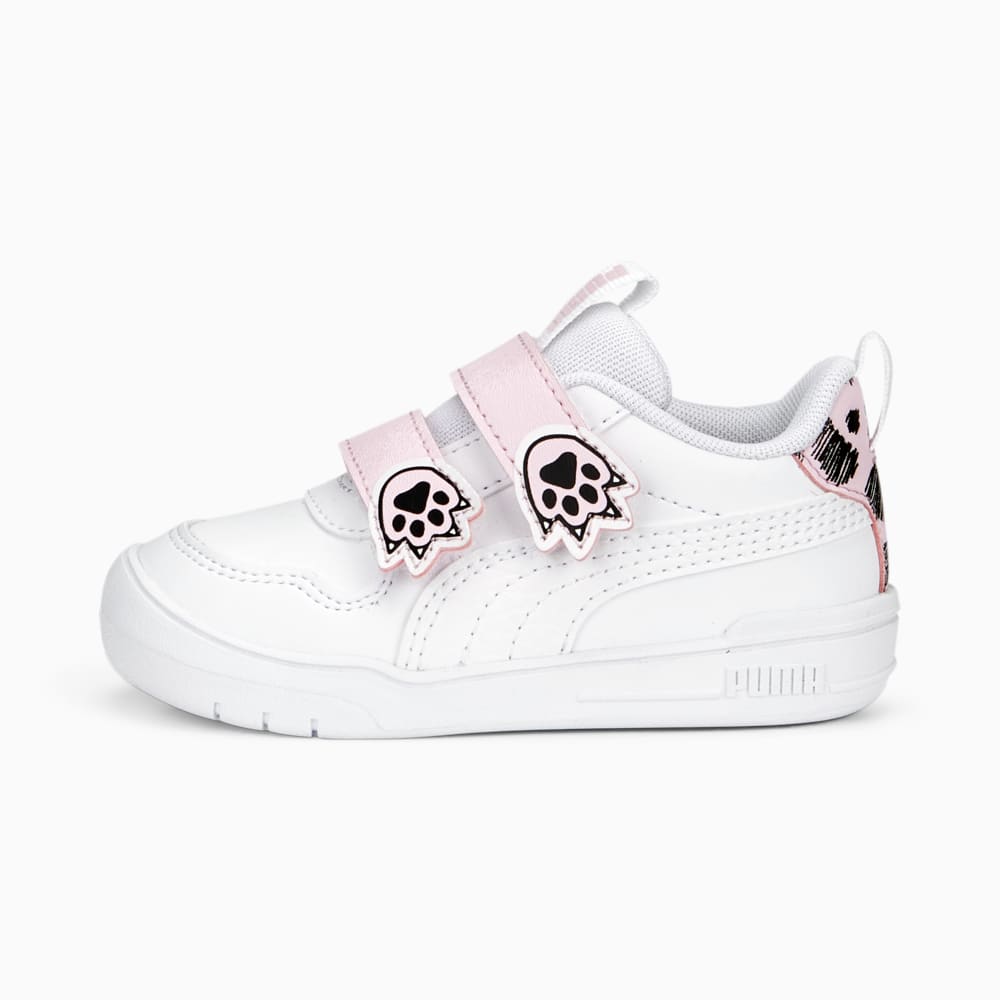 Изображение Puma Детские кроссовки Multiflex PUMA Mates V Sneakers Baby #1: PUMA White-PUMA White-Pearl Pink