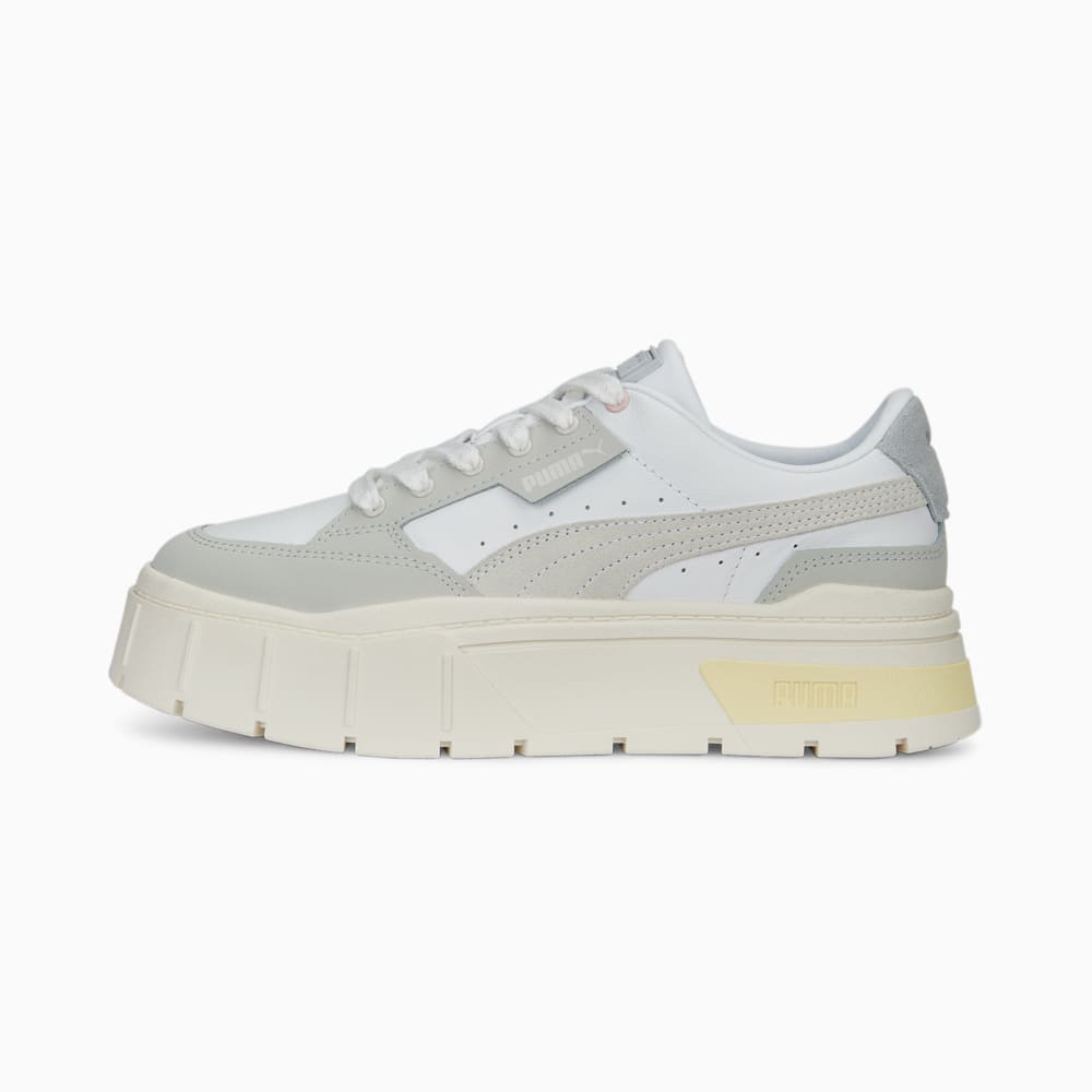 Зображення Puma Кросівки Mayze Stack Luxe Sneakers Women #1: Puma White-Nimbus Cloud