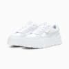 Зображення Puma Кросівки Mayze Stack Luxe Sneakers Women #4: PUMA White-Silver Mist