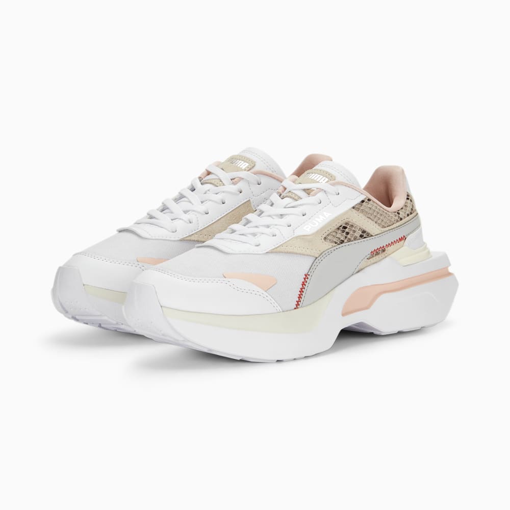 Изображение Puma Кроссовки Kosmo Rider PRM Sneakers Women #2: PUMA White-Glacial Gray