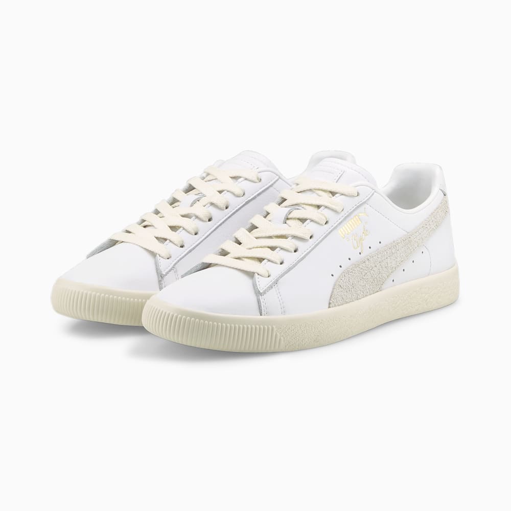 Clyde Base Sneakers 20 White PUMA White Frosted Ivory Puma Team Gold Puma 390091 01