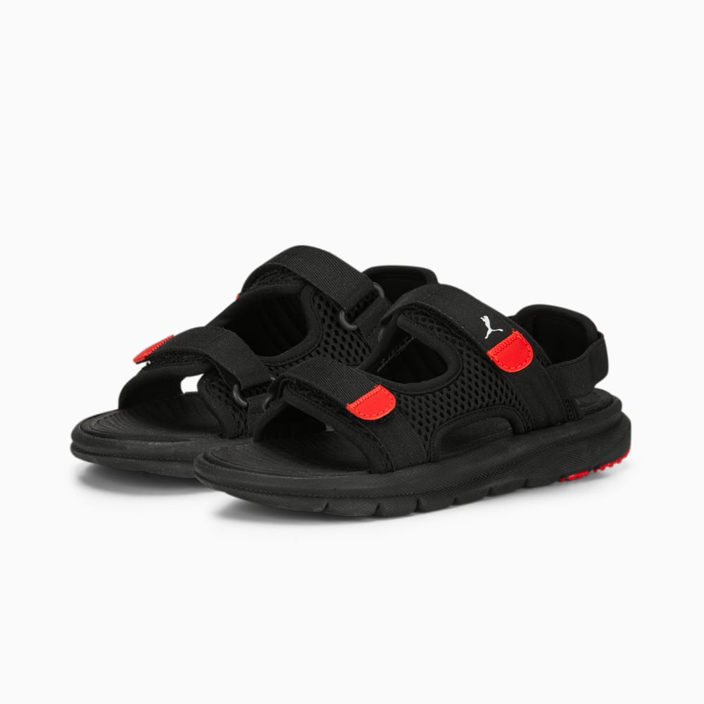 Изображение Puma Сандалии PUMA Evolve Sandals Youth #2: PUMA Black-PUMA White-For All Time Red