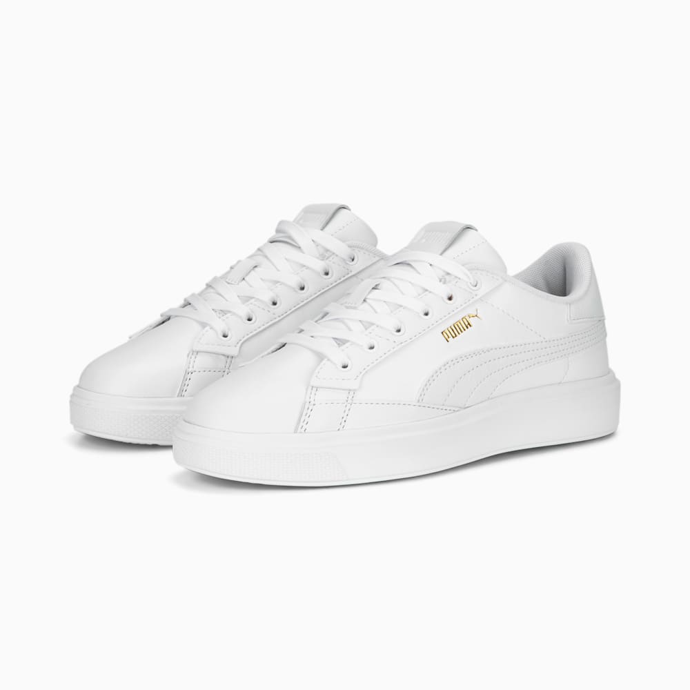 Изображение Puma Кроссовки Lajla Leather Sneakers Women #2: Puma White