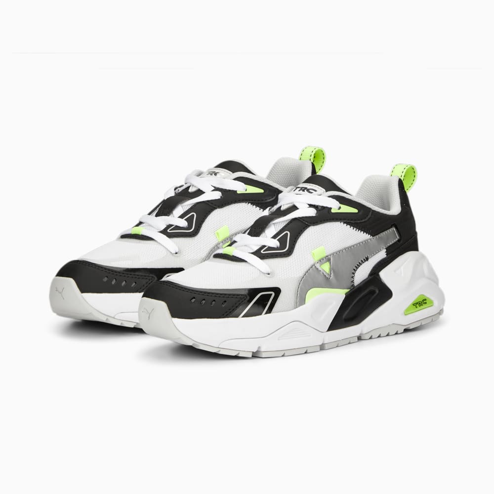 Изображение Puma Кроссовки Trinomic Mira Tech Chrome Sneakers Women #2: Puma White-Puma Black