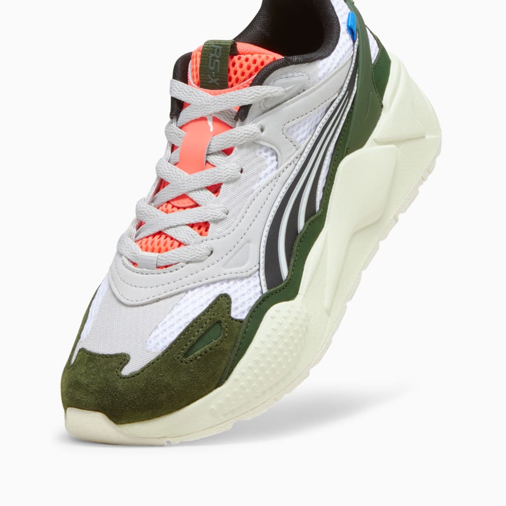 Puma rsx white clearance green