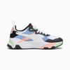 Зображення Puma Кросівки Trinity Shoes Youth #5: PUMA Black-PUMA White-Blissful Blue-Peach Smoothie