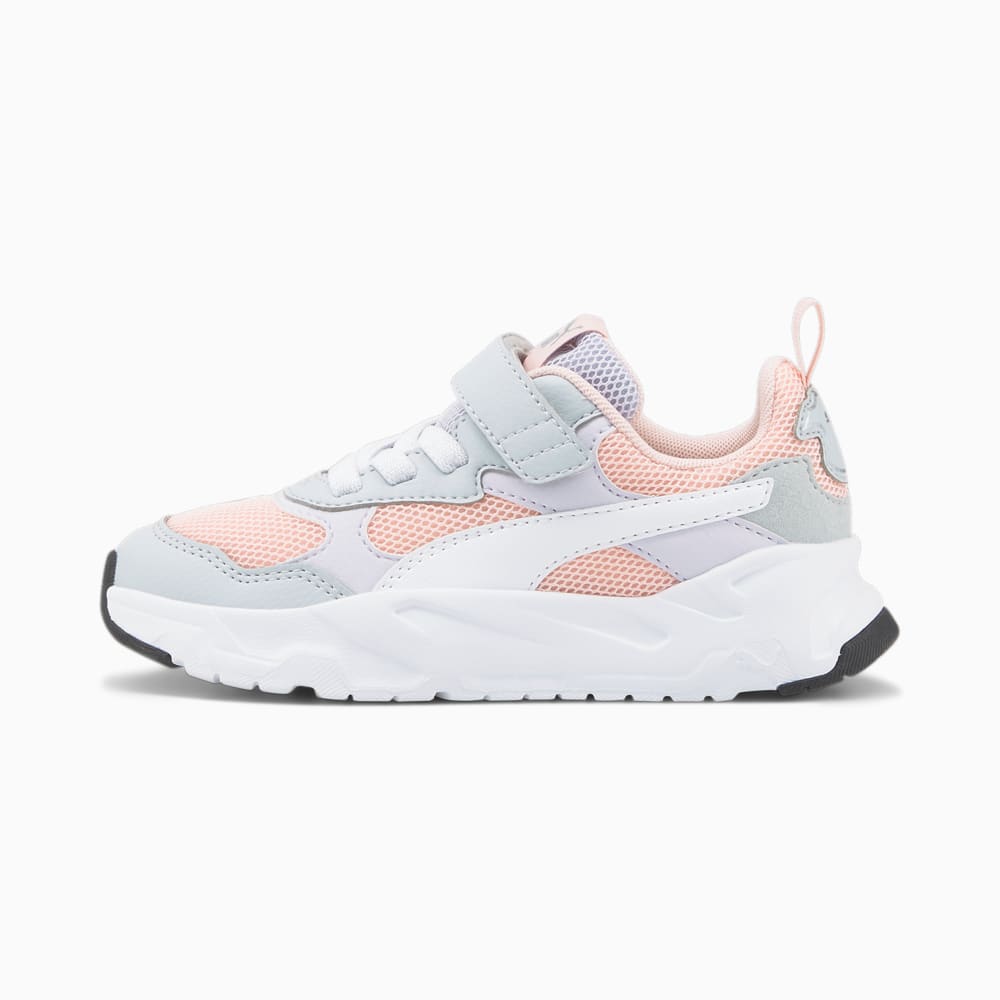 Изображение Puma Детские кроссовки Trinity Sneakers Youth #1: Rose Dust-PUMA White-Platinum Gray-Spring Lavender