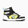 Зображення Puma Дитячі кросівки PUMA x SPONGEBOB RBD Game Sneakers Youth #5: PUMA White-PUMA Black-Lucent Yellow-Hero Blue