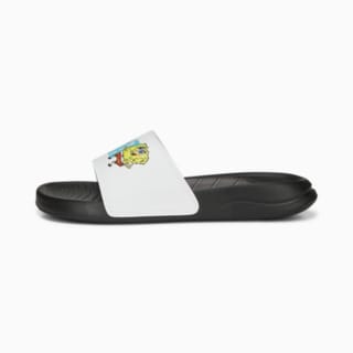 Изображение Puma Детские шлепанцы PUMA x SPONGEBOB Popcat 20 Slides Youth