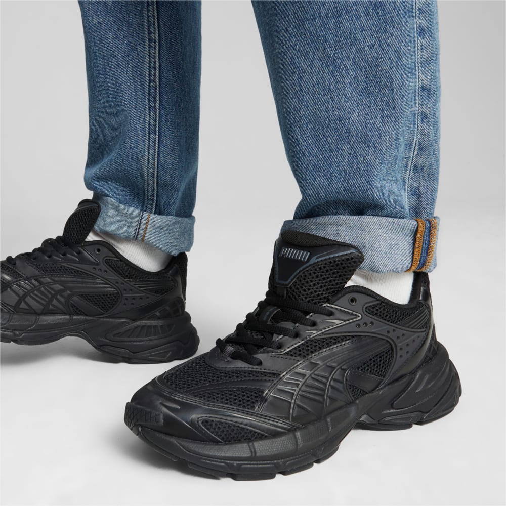 Black and grey puma top