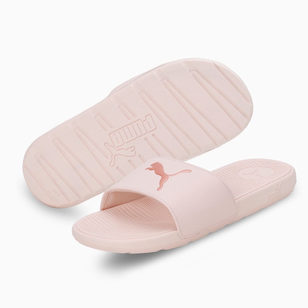 Изображение Puma Шлепанцы Cool Cat 2.0 Sport Slides Women #2: Cloud Pink-Rose Gold