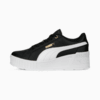 Изображение Puma Кроссовки Karmen Wedge Sneakers Women #1: Puma Black-Puma White-Gold