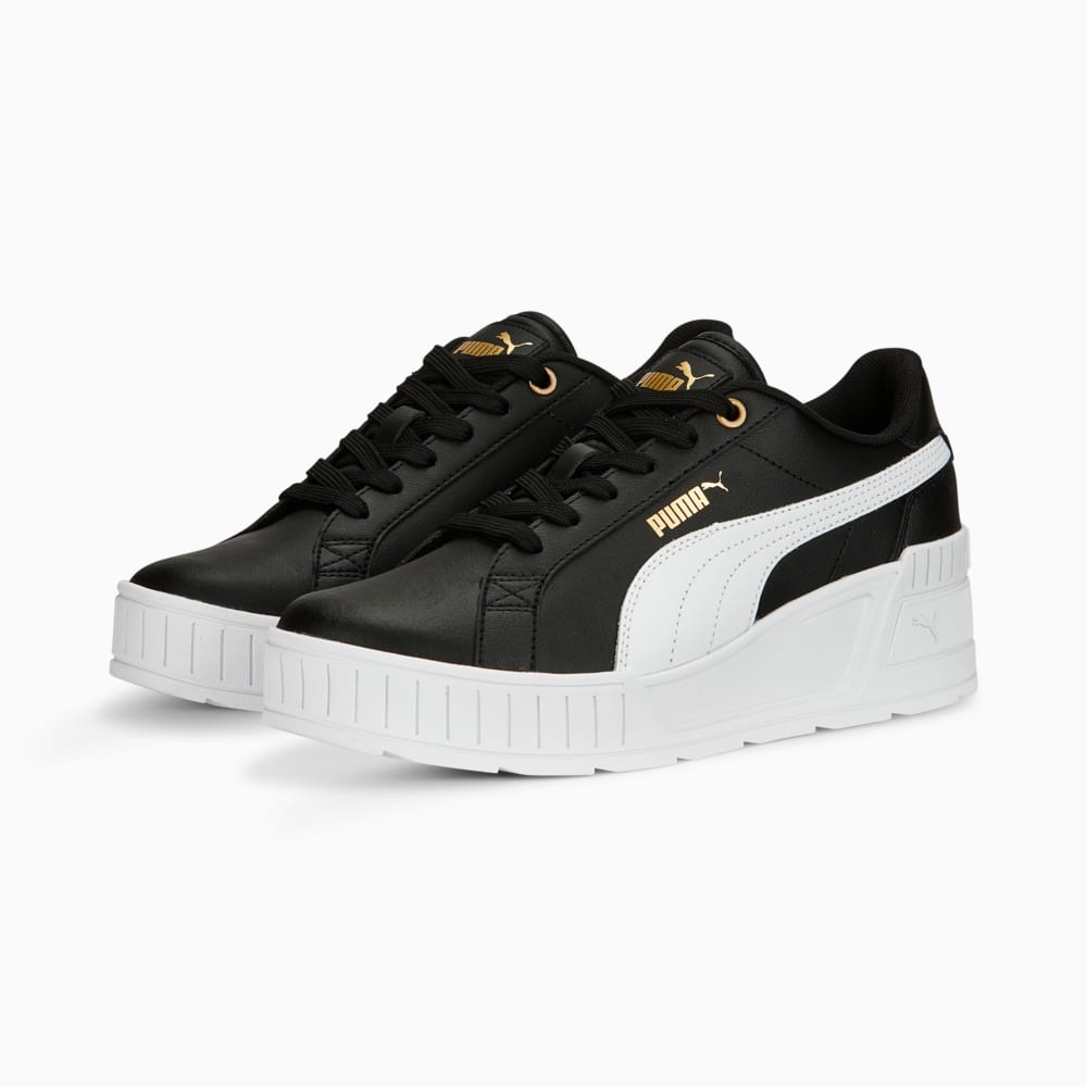 Zapatillas Puma Karmen Wedge Mujer Mono Negro –