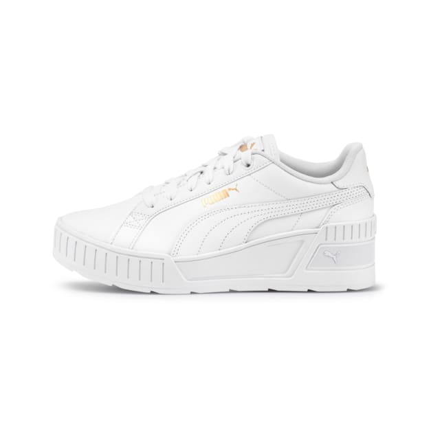 Zapatillas puma blancas con plataforma clearance