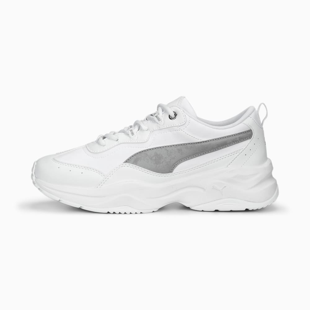 Изображение Puma Кроссовки Cilia Space Metallics Sneakers Women #1: Puma White-Puma Silver