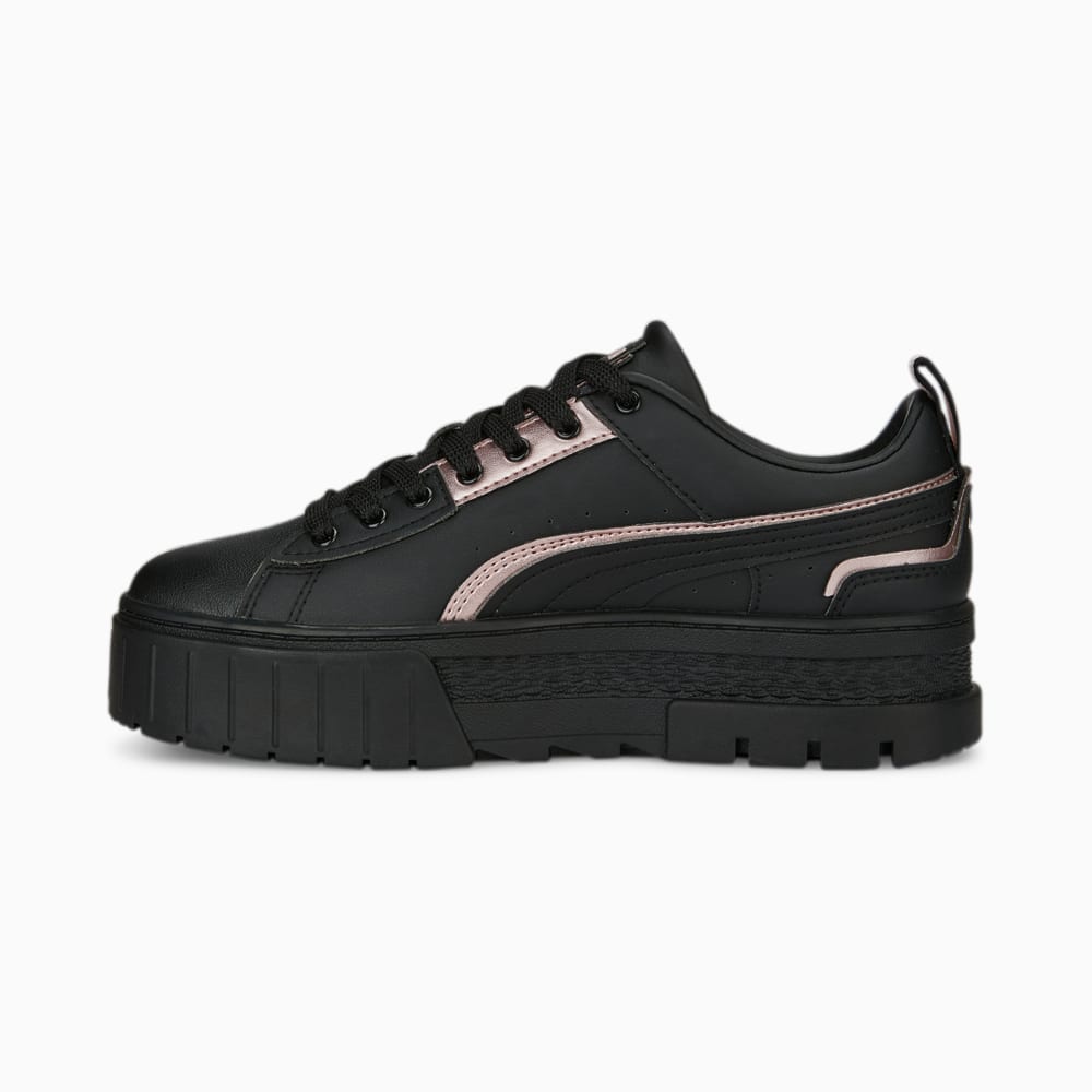 Зображення Puma Кросівки Mayze UT Metallic Sneakers Women #1: Puma Black-Rose Gold