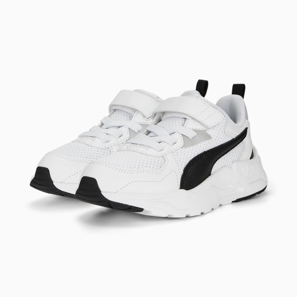 Зображення Puma Дитячі кросівки Trinity Lite Sneakers Kids #2: PUMA White-PUMA Black-Cool Light Gray