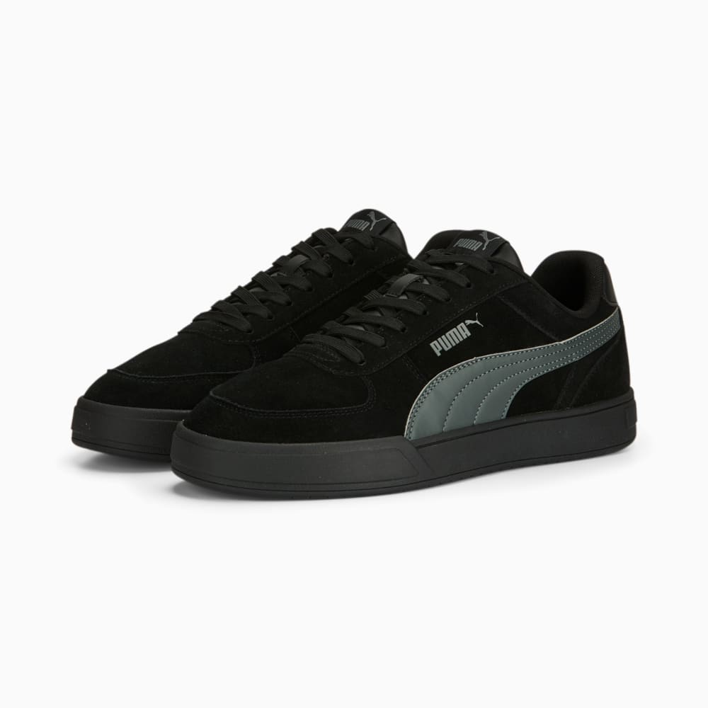 Изображение Puma Кроссовки PUMA Caven Suede Sneakers #2: PUMA Black-Shadow Gray