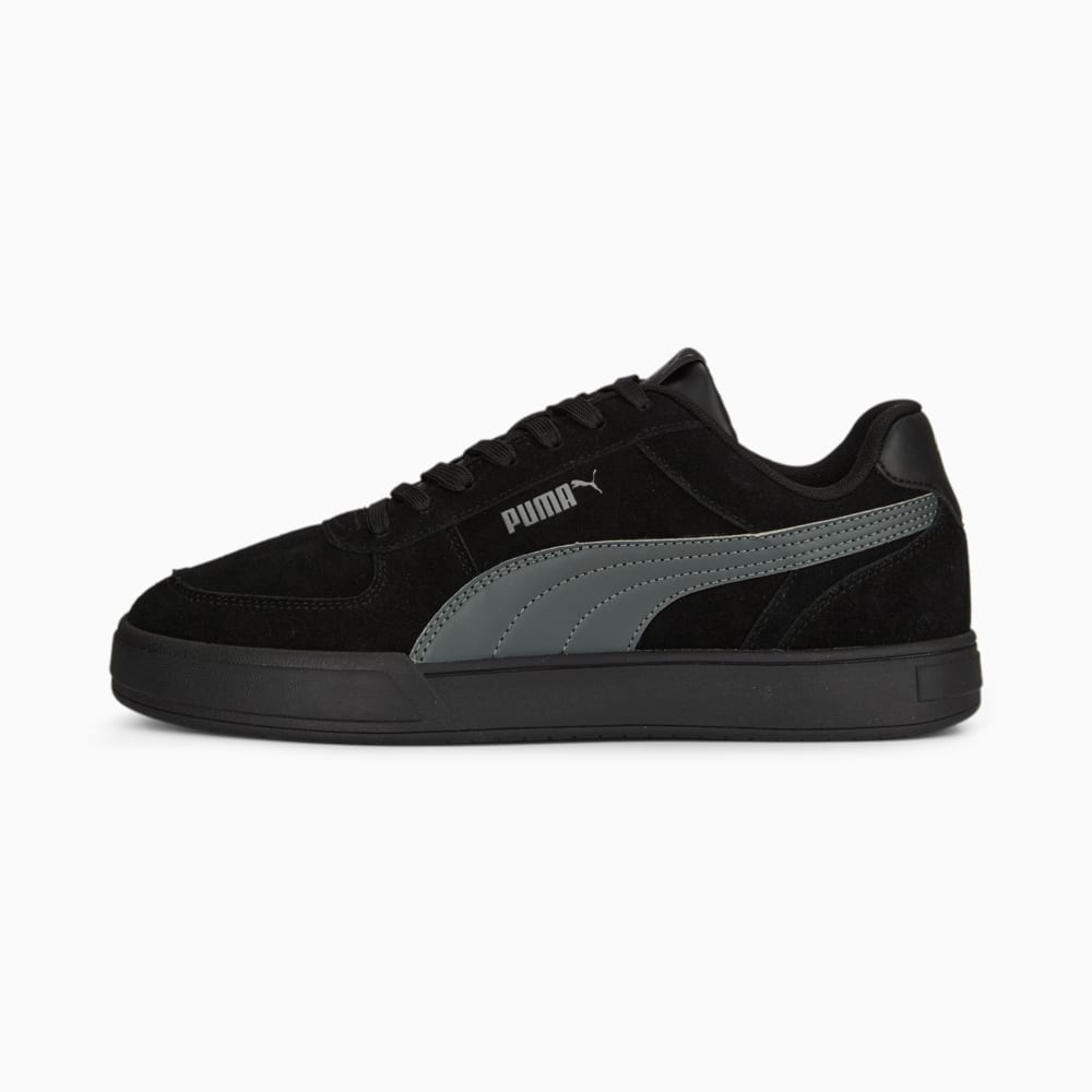Зображення Puma Кросівки PUMA Caven Suede Sneakers #1: PUMA Black-Shadow Gray