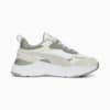 Изображение Puma Кроссовки Cassia Mix Sneakers Women #5: PUMA White-Vapor Gray-Flat Light Gray