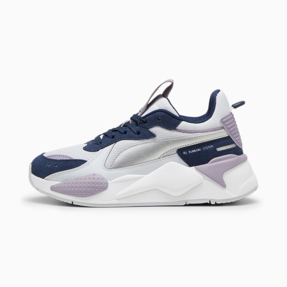 Изображение Puma Кроссовки RS-X Metallic Sneakers Youth #1: Silver Mist-Pale Plum