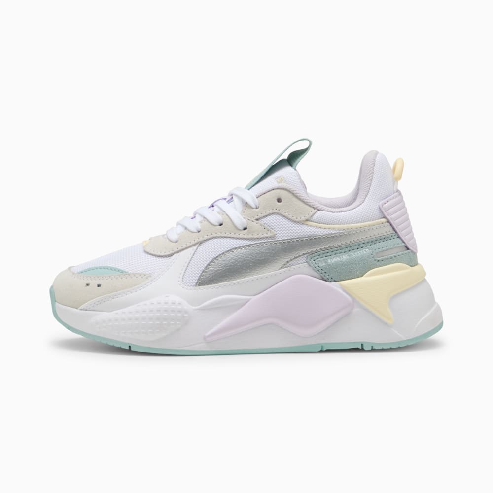 Зображення Puma Кросівки RS-X Metallic Sneakers Youth #1: Puma White-Puma Silver