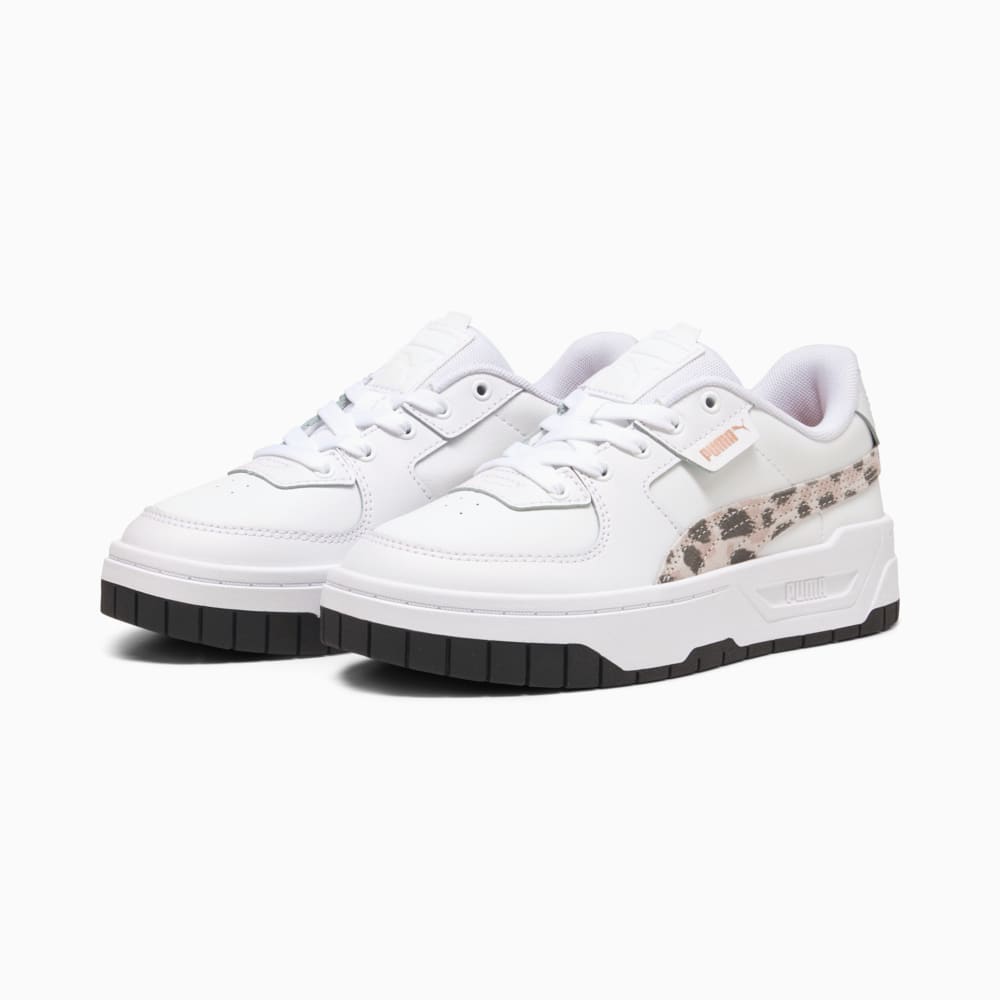 Zapatillas Juveniles Cali Dream Animal Print Blanco Puma
