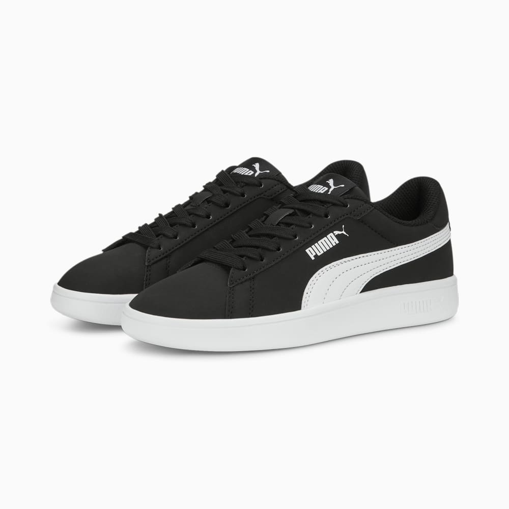 Smash 3.0 Buck Sneakers Youth Black Puma Sku 392039 01