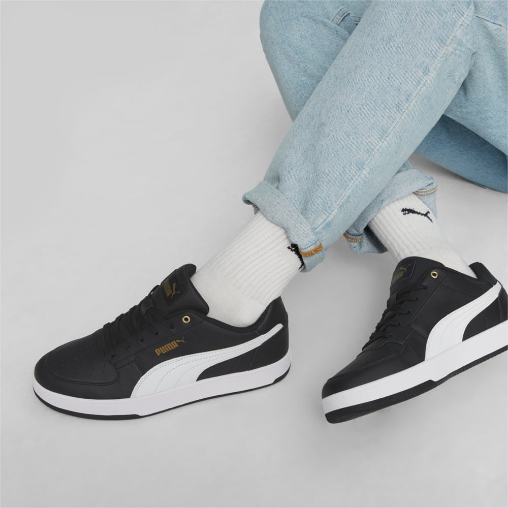 Зображення Puma Кеди Caven 2.0 Sneakers #2: Puma Black-Puma White-Gold