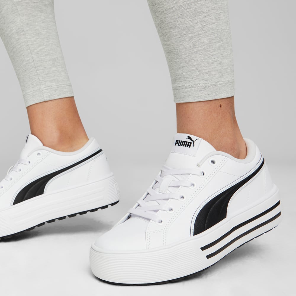 Изображение Puma Кеды Kaia 2.0 Women’s Sneakers #2: Puma White-Puma Black
