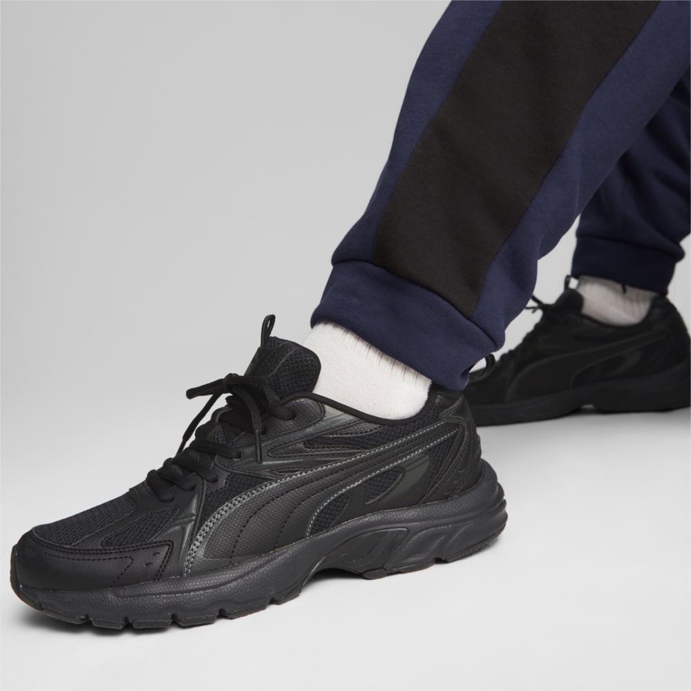 Puma black mens trainers clearance