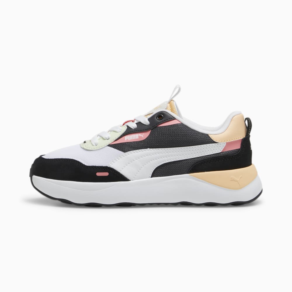 Изображение Puma Кроссовки Runtamed Platform Women's Sneakers #1: PUMA White-Strong Gray-Peach Fizz-PUMA Black-Passionfruit