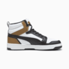Зображення Puma Кросівки Rebound Sneakers #7: PUMA White-PUMA Black-Chocolate Chip