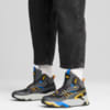 Изображение Puma Кроссовки Trinity Mid Hybrid Sneakers #2: PUMA Black-Shadow Gray-Tangerine-Hyperlink Blue