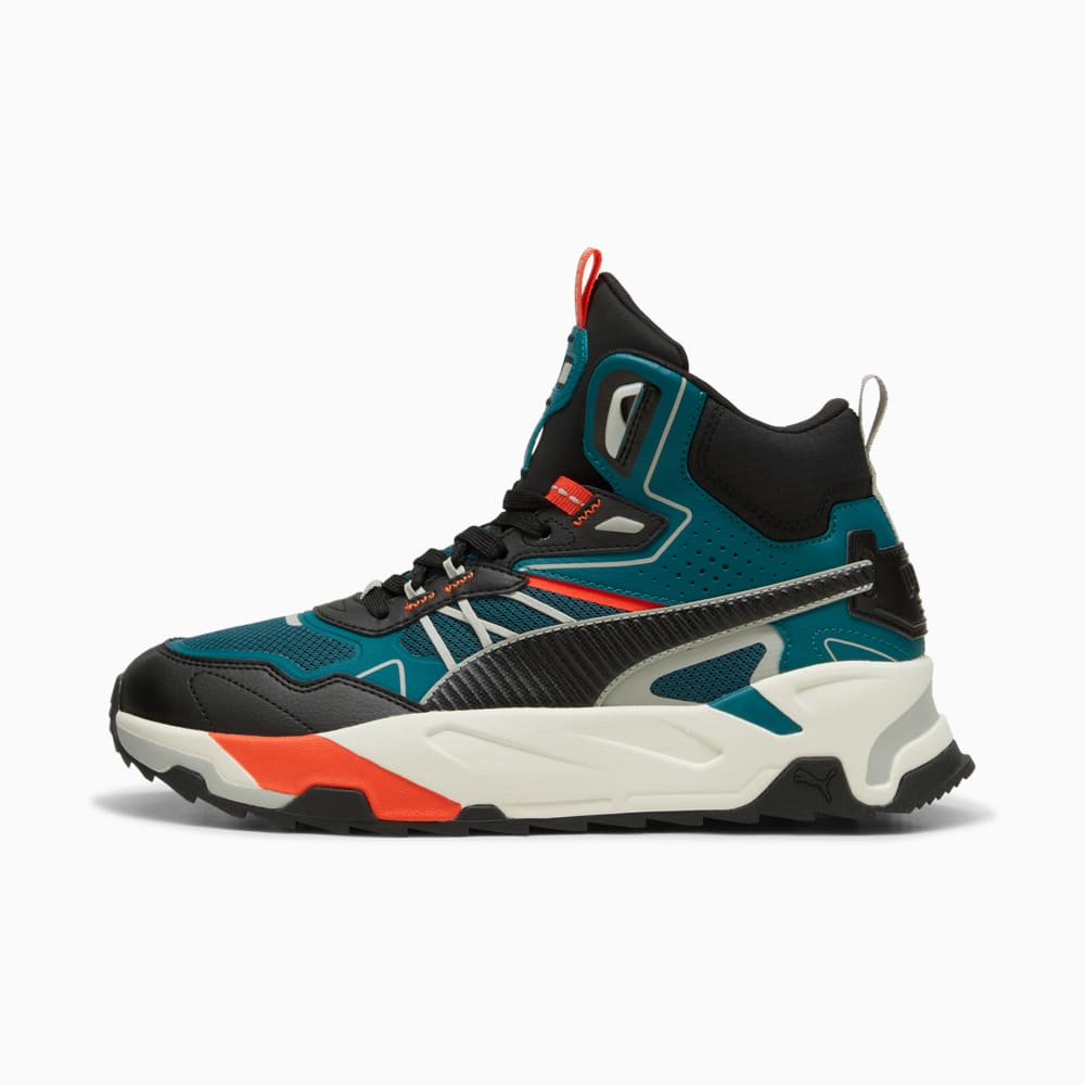 Зображення Puma Кросівки Trinity Mid Hybrid Sneakers #1: Cold Green-PUMA Black-Smokey Gray-Redmazing