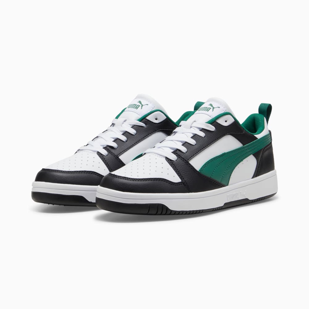 Зображення Puma Кеди Rebound V6 Low Sneakers #2: PUMA Black-PUMA White-Vine