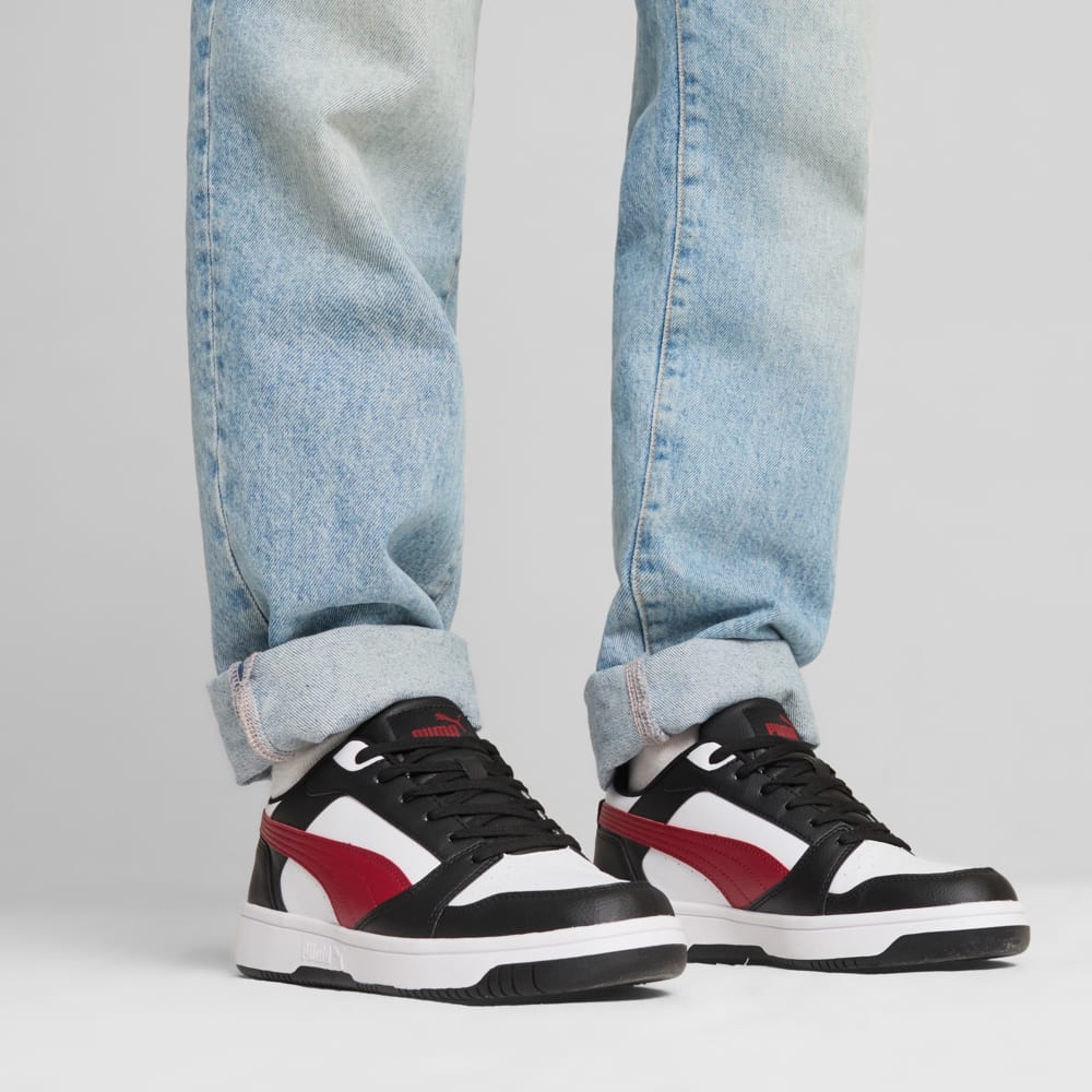 Зображення Puma Кеди Rebound V6 Low Sneakers #2: PUMA White-Intense Red-PUMA Black