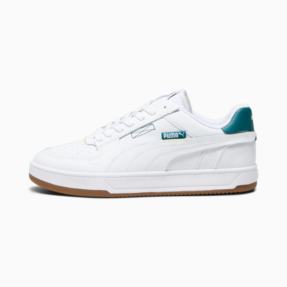 Изображение Puma Кроссовки Caven 2.0 VTG Sneakers #1: PUMA White-Malachite-PUMA Black-Yellow Sizzle
