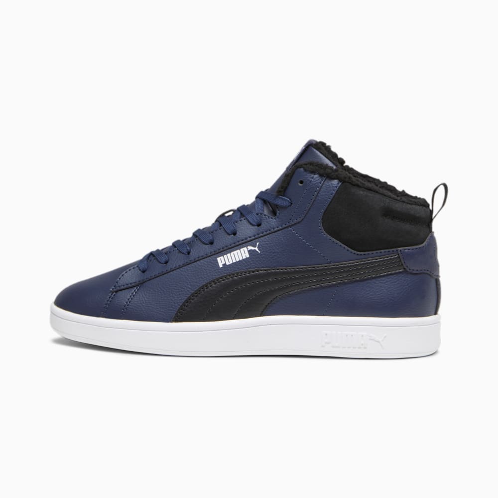 Изображение Puma Кроссовки Smash 3.0 Mid WTR Sneakers #1: PUMA Navy-PUMA Black-PUMA White