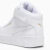 Зображення Puma Кросівки Carina Street Mid Women’s Sneakers #5: PUMA White-PUMA White-PUMA Gold
