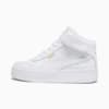 Изображение Puma Кроссовки Carina Street Mid Women’s Sneakers #1: PUMA White-PUMA White-PUMA Gold