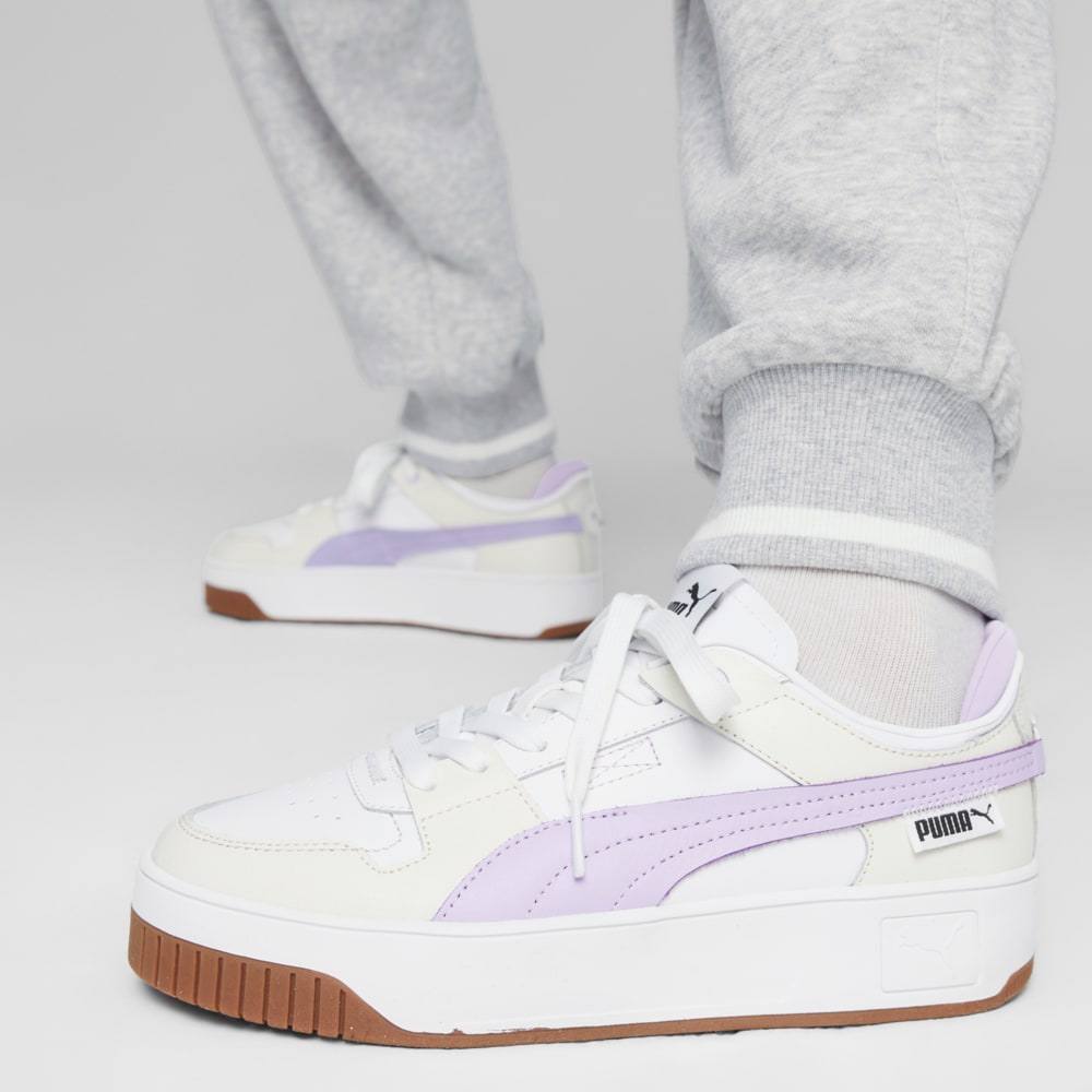 Изображение Puma Кеды Carina Street VTG Women's Sneakers #2: PUMA White-Vivid Violet-Vapor Gray