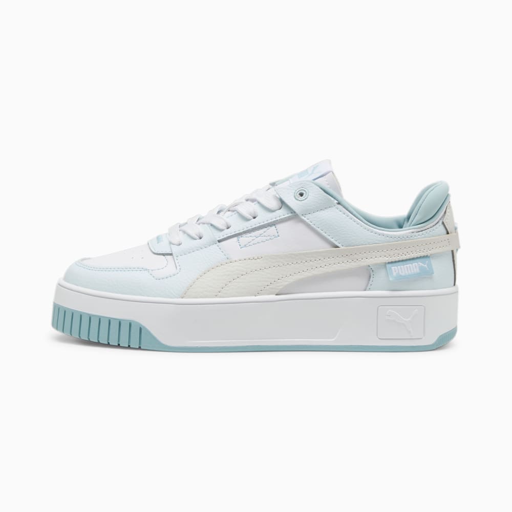 Изображение Puma Кеды Carina Street VTG Women's Sneakers #1: PUMA White-Feather Gray-Dewdrop