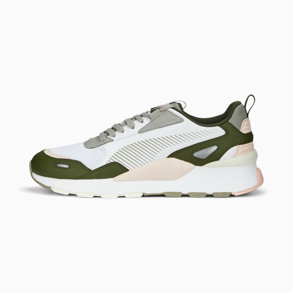 Зображення Puma Кросівки RS 3.0 Synth Pop Sneakers #1: PUMA White-Green Moss