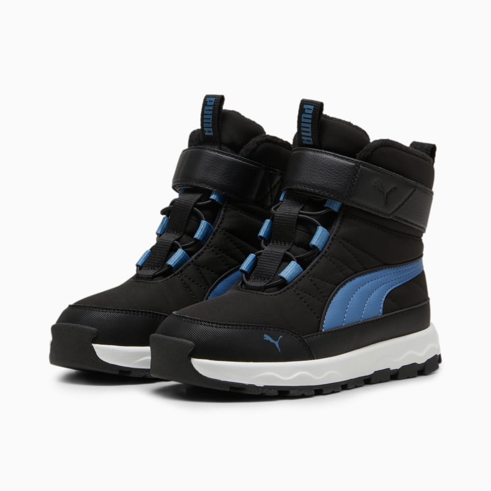 Зображення Puma Дитячі черевики PUMA Evolve Kids’ Boots #2: PUMA Black-Blue Horizon-PUMA White